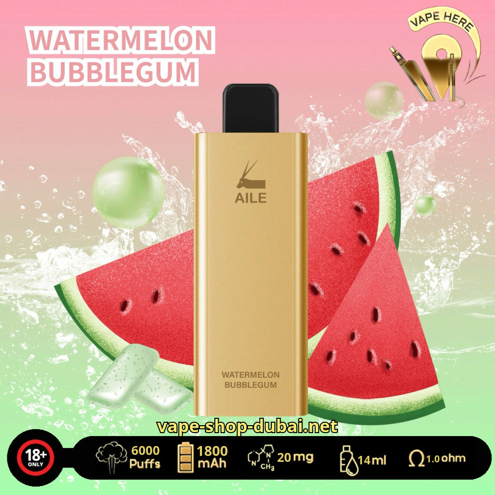 AILE GOLDEN BAR  Watermelon Bubblegum UAE Abu Dhabi